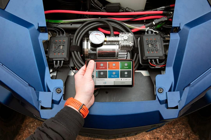 Garmin PowerSwitch – programmierbare Schaltbox mit 6 Schaltern zur Steuerung von KFZ-Zubehör wie Lic