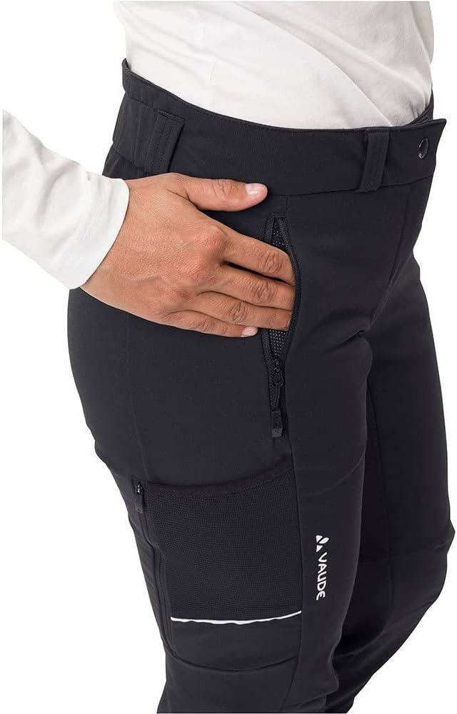 VAUDE Damen Hose Women's Valdassa Pants 36 Kurz Schwarz, 36 Kurz Schwarz