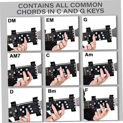 Gitarrenakkord-Pressegitarre-Hilfe-Lernstarter, Guitar Chord Trainer NICHT NUTZLICH NUTZLICH, KALLUS