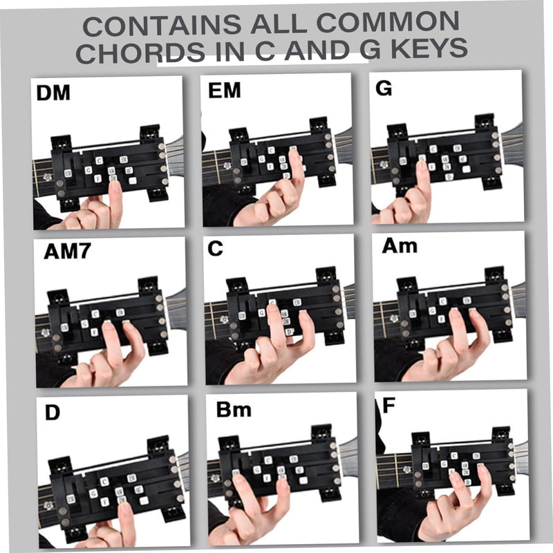 Gitarrenakkord-Pressegitarre-Hilfe-Lernstarter, Guitar Chord Trainer NICHT NUTZLICH NUTZLICH, KALLUS