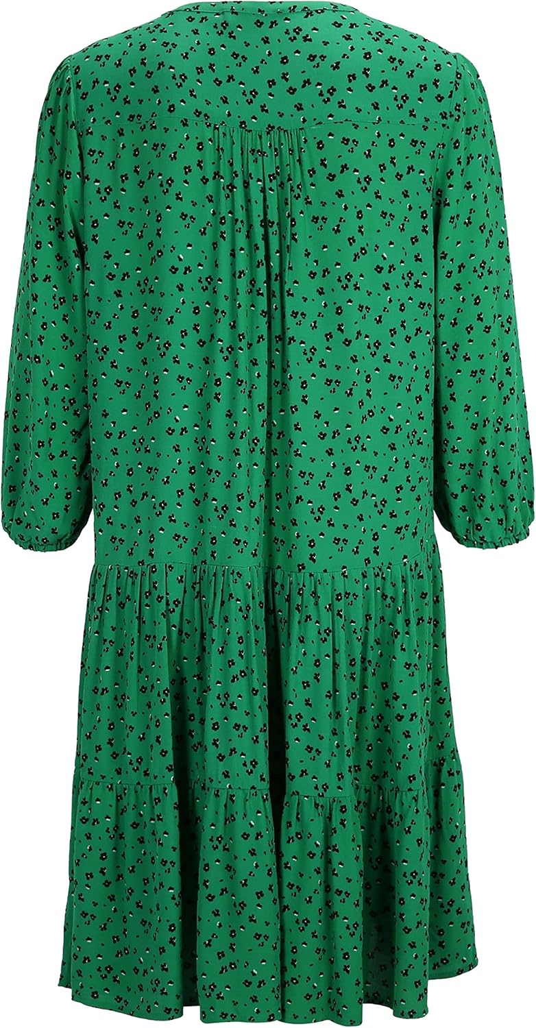 Tamaris Damen Astana Kleid 34 Jelly Bean Flower Aop, 34 Jelly Bean Flower Aop