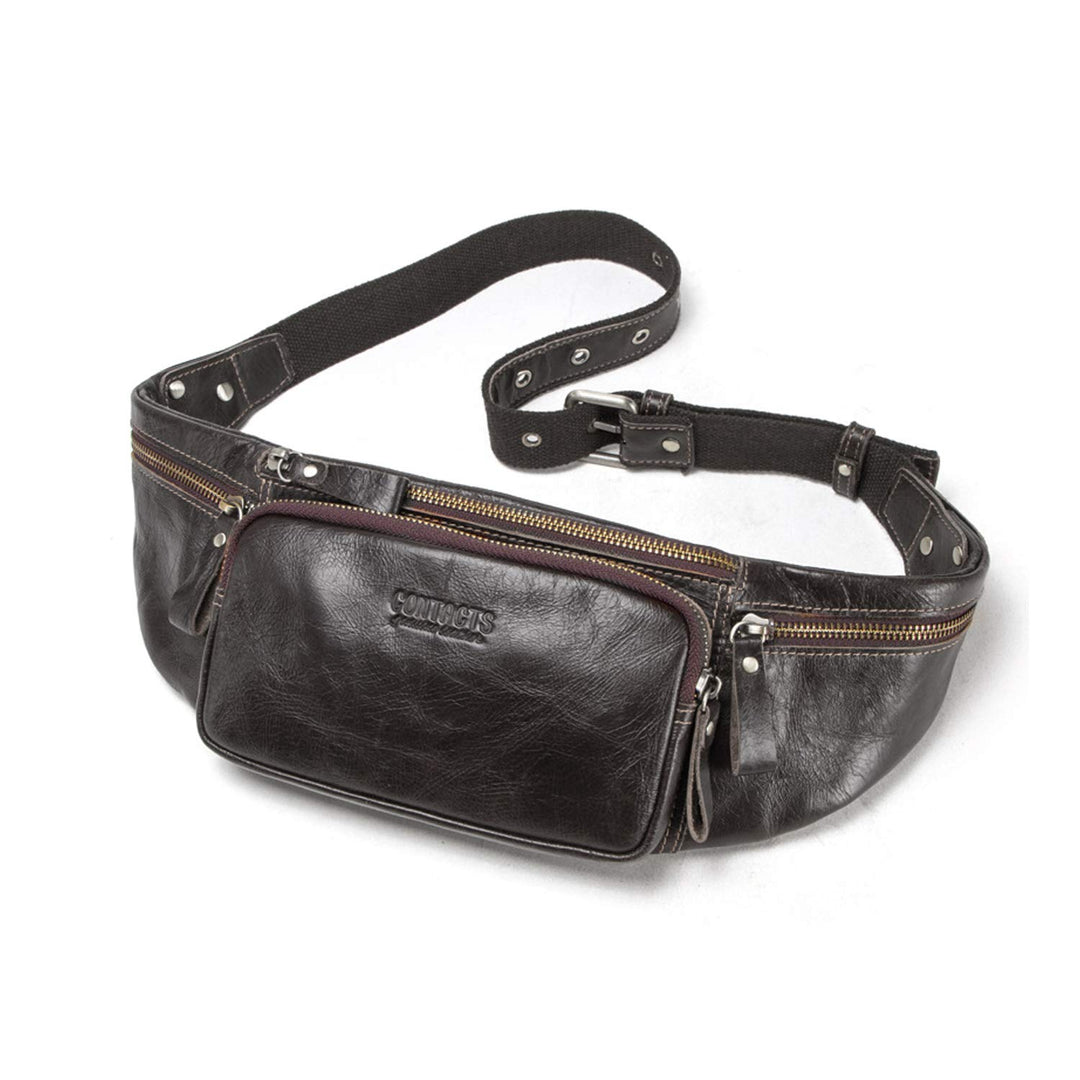 FANDARE Gürteltasche Bauchtasche Brusttasche Herren Sling Bag wasserdichte Geeignet Hüfttasche Junge