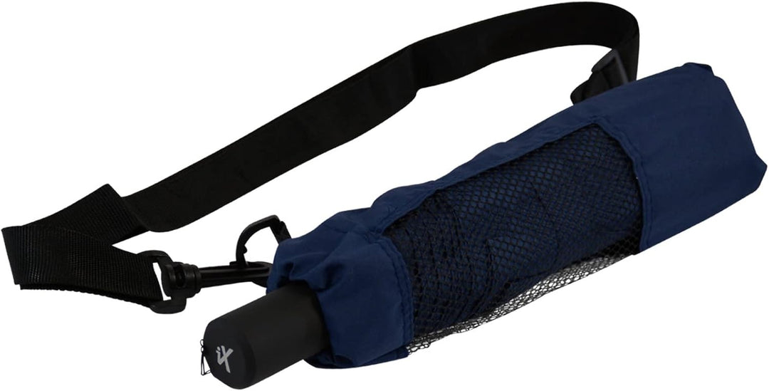 iX-brella Trekking XL Taschenschirm 115 cm gross mit Umhängetasche insignia blue, insignia blue
