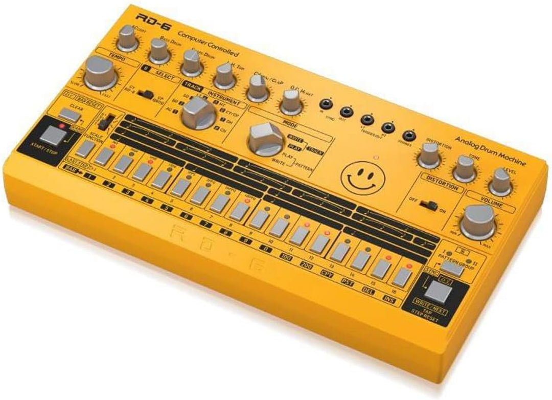 Behringer RD-6-AM Amber RHYTHM DESIGNER RD-6 Single, Amber RHYTHM DESIGNER RD-6 Single