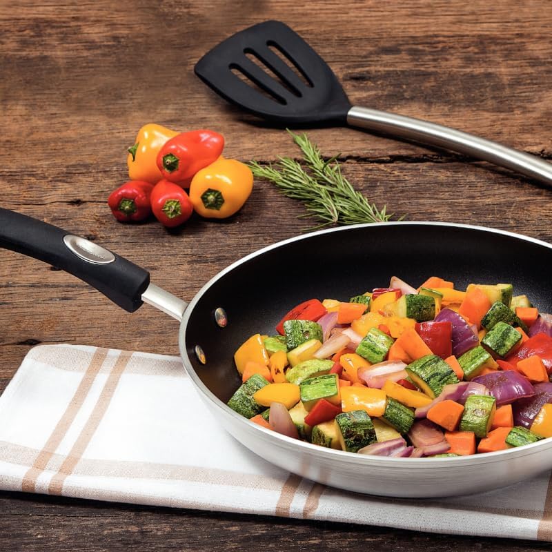 Tramontina Professional 20888-028 Bratpfanne antihaftbeschichtet 28 cm - 2,4 l, Schwarz, 28 cm