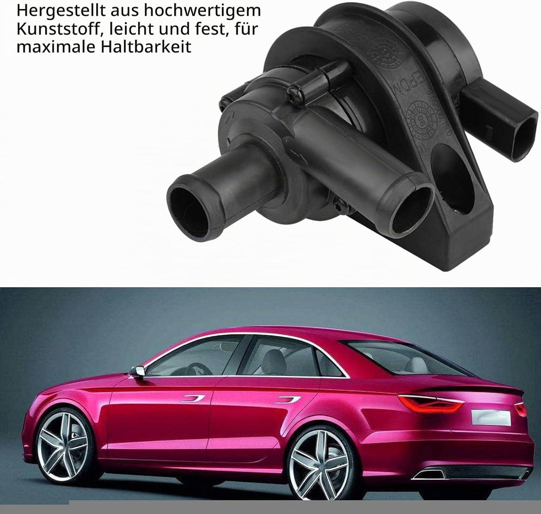KIMISS 1K0965561J Kühlwasserpumpe Zusatz, Standheizungspumpe mk5 Zusatzkühlwasser Elektroauto 12V El