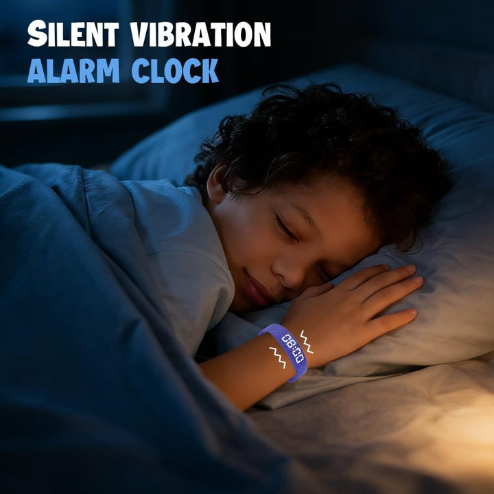 CEWROM Vibrationsalarm Erinnerung Uhr, Silent Vibrating Alarm Reminder Watch für Jungen/Mädchen, Wec