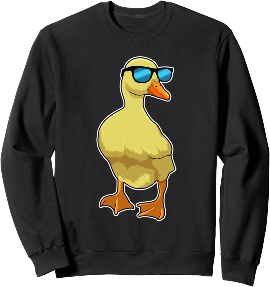 Ente Sonnenbrille Sweatshirt