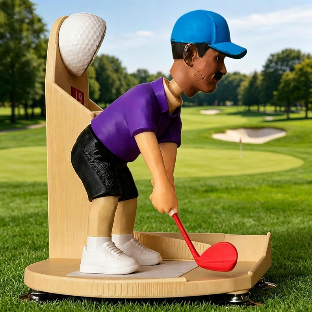Golf Swing Beer Buddys | Golf Themed Automatic Bottle Opener | Beer Bottles Cap Launcher & Collector