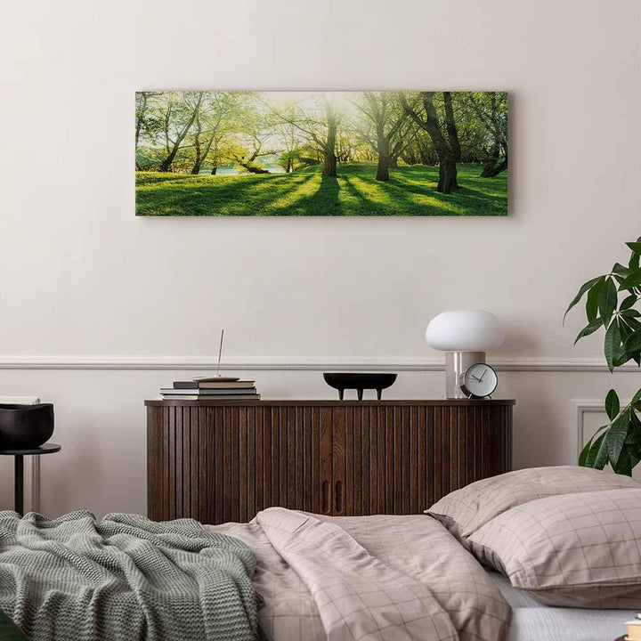 murando Akustikbild Bilder Akustikschaum Hochleistungsschallabsorber Schallschutz Leinwand 1 tlg Wan