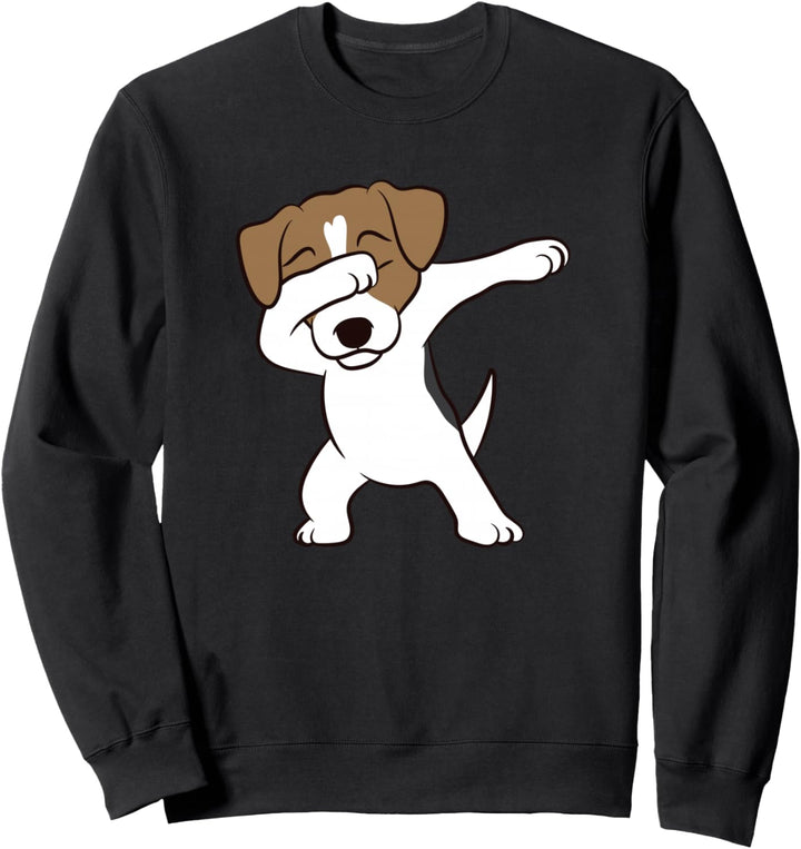 Jack Russell Terrier Hunde Dabbing Jack Russell Sweatshirt