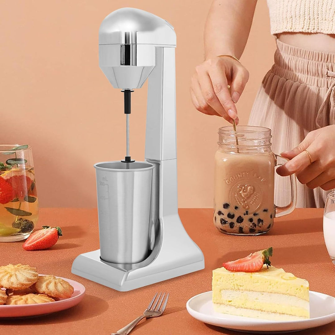 Eiweiss Shaker Getränkemixer 500ml Profi Gastro Milchshaker 22000 U/min 2 Geschwindigkeitsstufen Ele