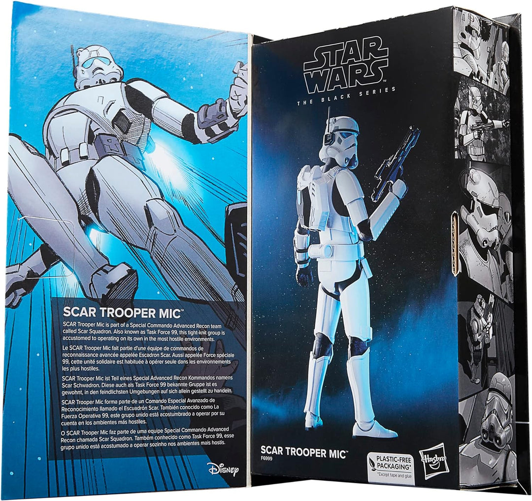 Hasbro F6999 Scar Trooper Cardgame, Schwarz