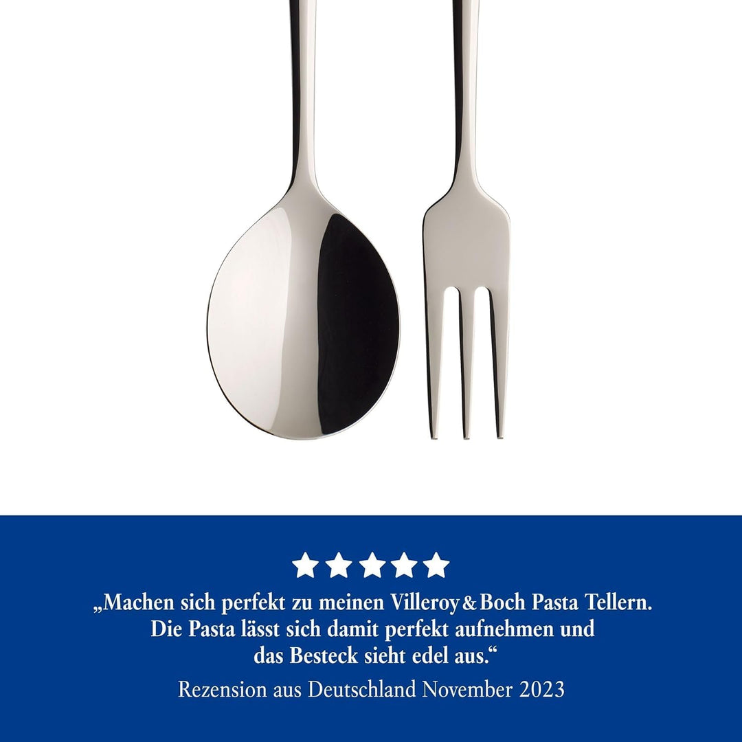 Villeroy & Boch – Daily Line Specials Spaghetti Besteck Set 12 Teilig Spülmaschinenfest, Pastabestec
