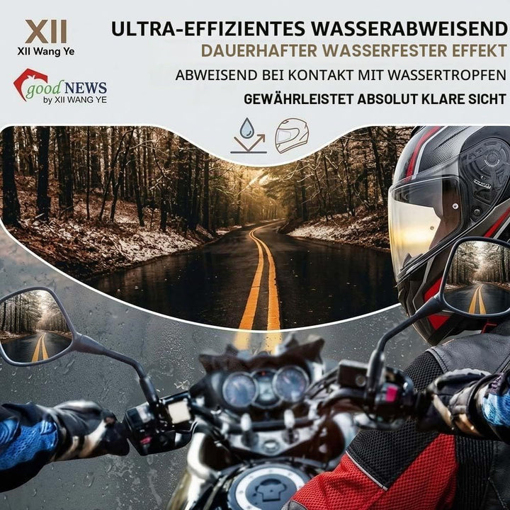 XII WY Motorradhelm-Antibeschlagfolie transparent, Motorradhelm-Visier, universeller Visierschutz, A