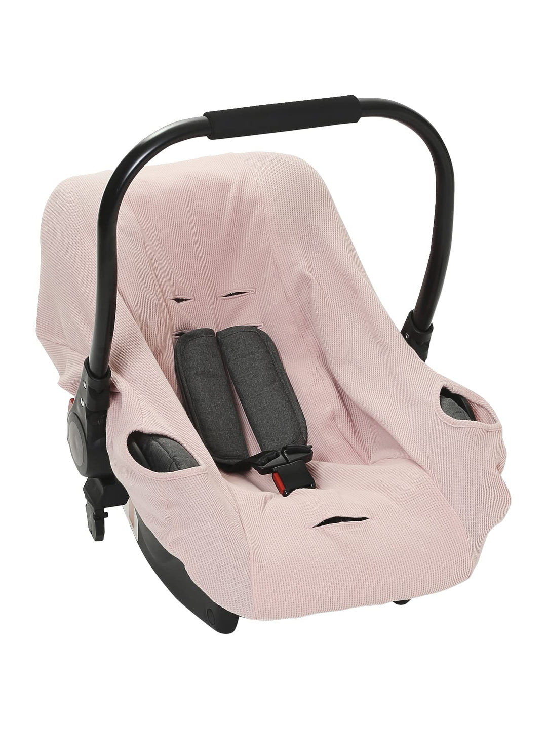 VERTBAUDET Schonbezug für Babyschale Gr. 0+ dunkelrosa ONE SIZE, dunkelrosa