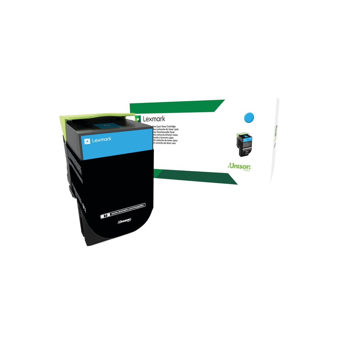 Lexmark 71B2HC0 Rückgabe-Tonerkassette Cyan mit hoher Kapazität