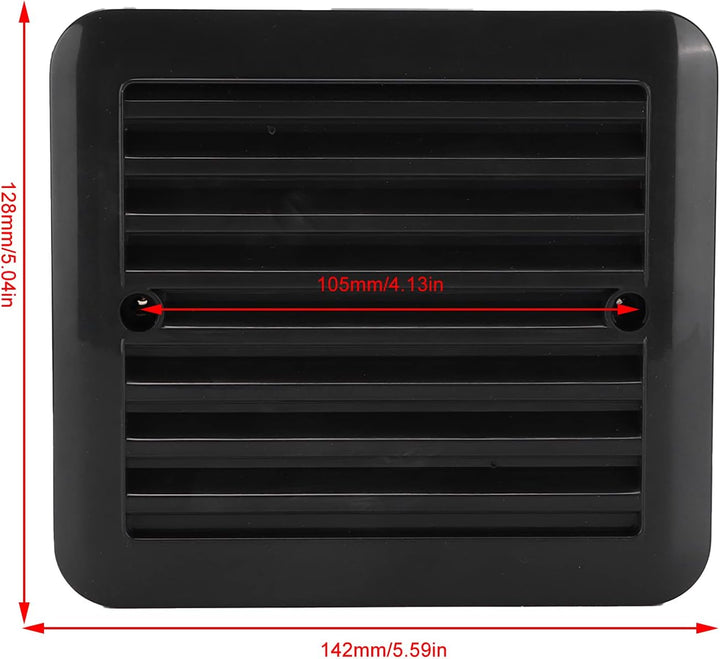 EVGATSAUTO Abluftventilator, 12-V-Entlüftungsventilator mit Motor, 7 Flügel, Starker Wind, Zubehör f