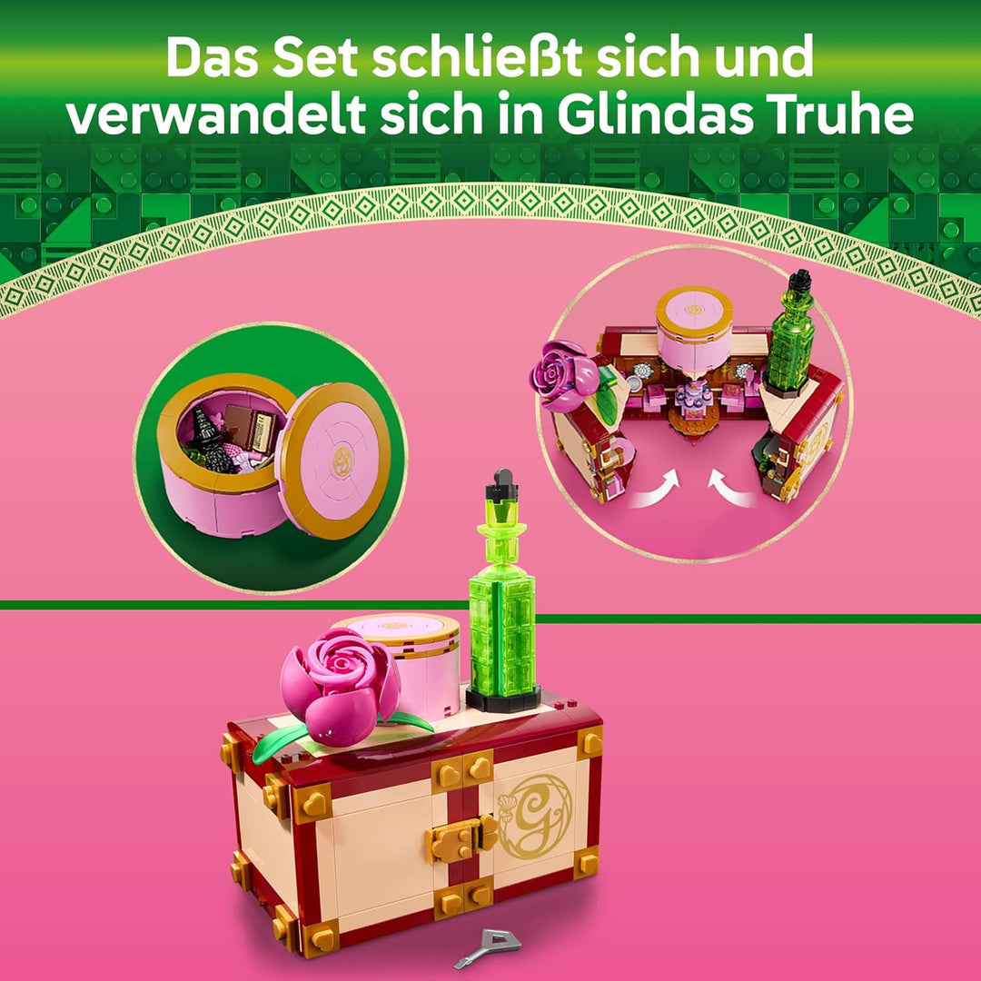 LEGO Wicked - Glindas & Elphabas Schlafsaal - Spielzeug mit 2 Minifiguren und Zubehör, darunter Zaub