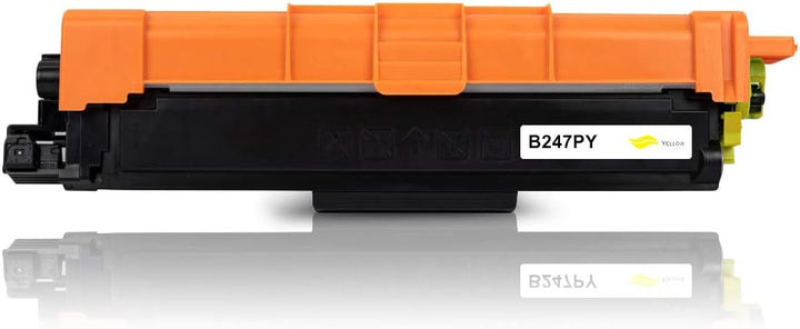 4 Toner kompatibel zu Brother TN-247 Schwarz Cyan Magenta Gelb -mit Chip- für DCP-L3550cdw HL-L3230c