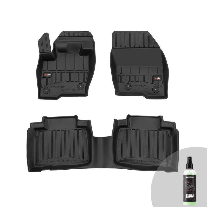 FROGUM ProLine 3D Gummimatten Exklusiven Auto Fussmatten Autofussmatten für Ford Edge II ab 2014 | D