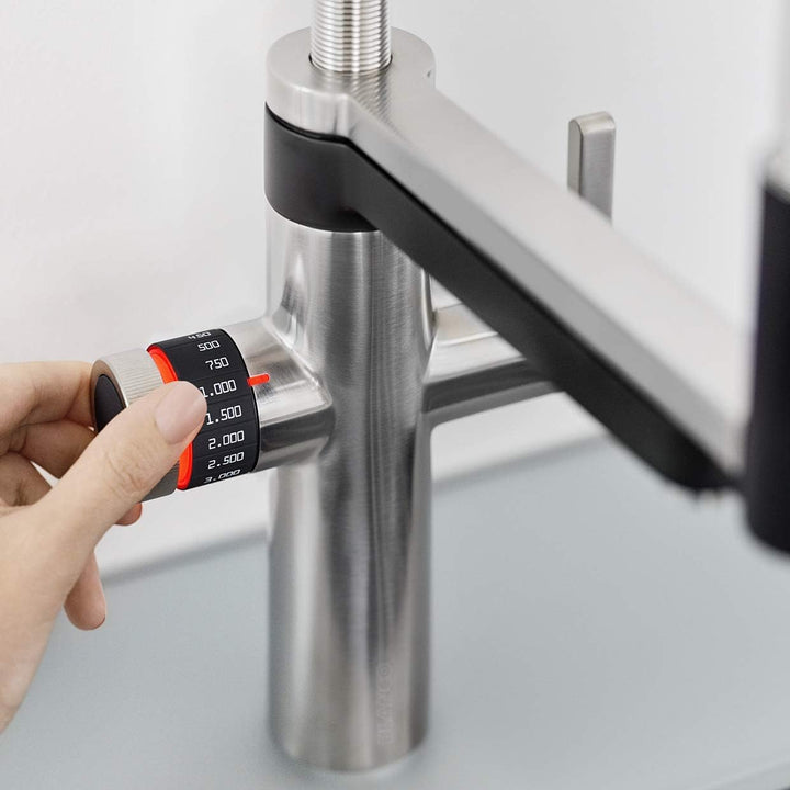 BLANCO drink.hot EVOL-S Pro PVD Steel | Multifunktionales Heisswassersystem | Veredeltes kochend hei