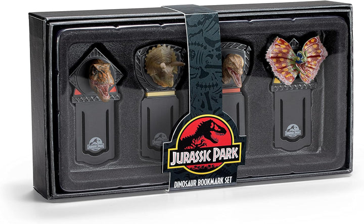 THE NOBLE COLLECTION Jurassic Park Dinosaurier-Lesezeichen-Set