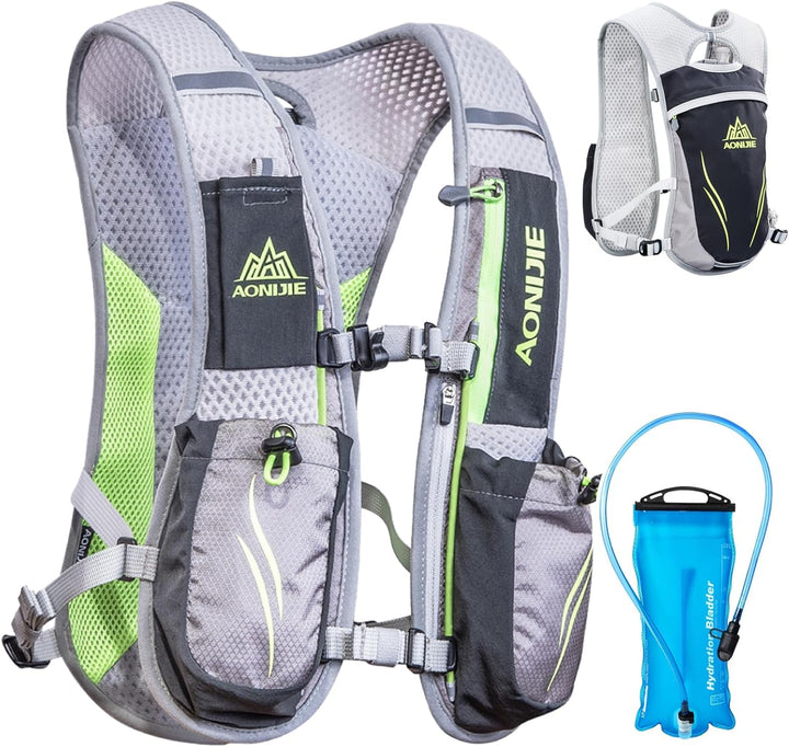 TRIWONDER Ultraleicht Trinkrucksack, 5.5L Laufrucksack, Trailrunning Rucksack, Hydration Pack im Fre
