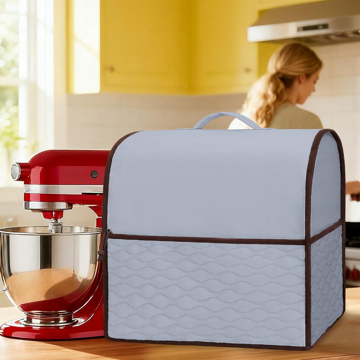 YARWO Abdeckung Kompatibel mit KitchenAid mit Kippbarem Motorkopf 4,3L und 4,8L, Staubschutzhaube mi