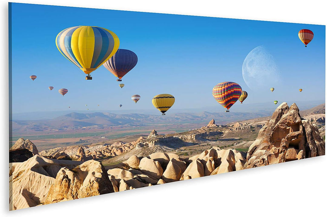 islandburner Bild auf Leinwand Heissluftballonfahrt Kappadokien Türkei Bilder Wandbilder Poster Lein