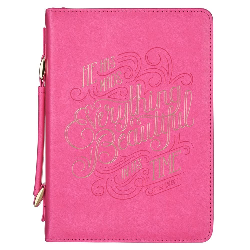 Christian Art Gifts Women's Fashion Bible Cover He Has Made Everything Beautiful Ecclesiastes 3:11,