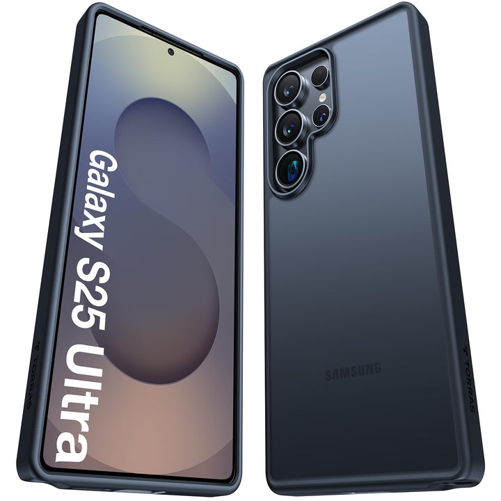 TORRAS für Samsung Galaxy S25 Ultra Hülle [TOP Militärschutz] mit 360°Airbags Stossfeste Handyhülle
