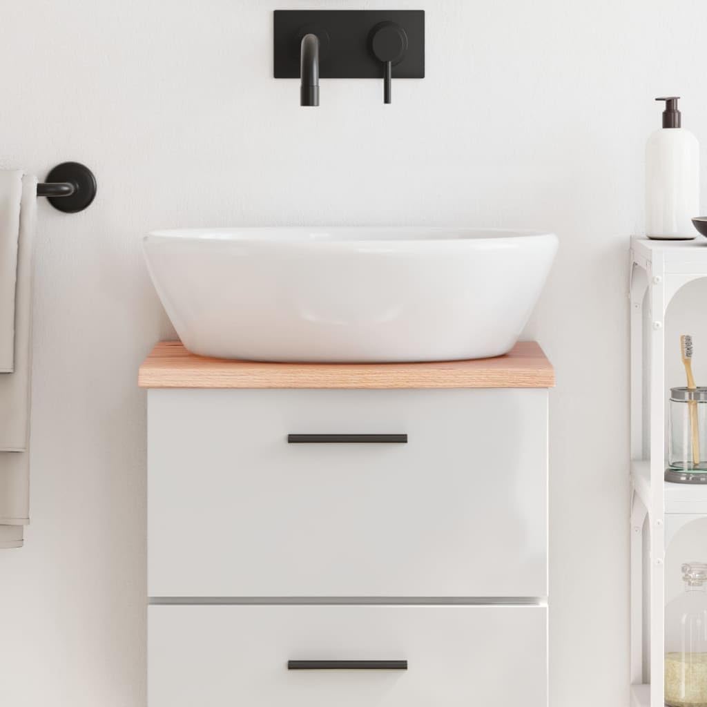 vidaXL Waschtischplatte, Multifunktional Arbeitsplatte mit Naturkante, Waschtischkonsole Tischplatte