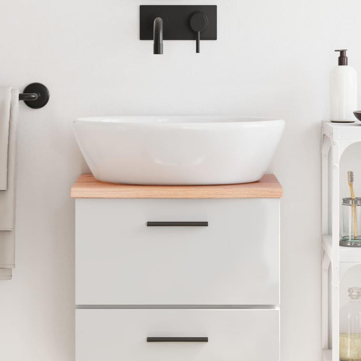 vidaXL Waschtischplatte, Multifunktional Arbeitsplatte mit Naturkante, Waschtischkonsole Tischplatte