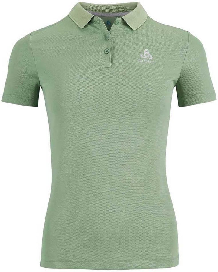Odlo Damen F-Dry Kurzarm Polo Shirt S Loden Frost, S Loden Frost