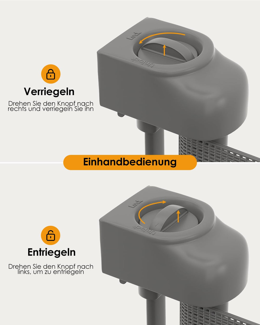 derimkcoa 2 Pack Treppenschutzgitter Ausziehbar für Babys, 0-140 cm Baby Absperrgitter Türschutzgitt
