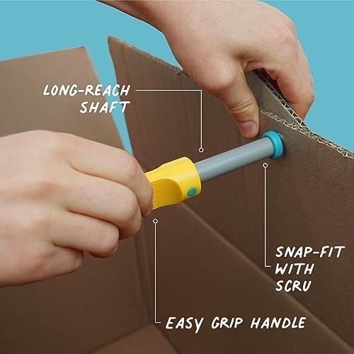 Makedo Create | Werkzeugkasten aus recycelter Pappe im kleinen Werkzeugkasten (260 Teile) | STEM- un