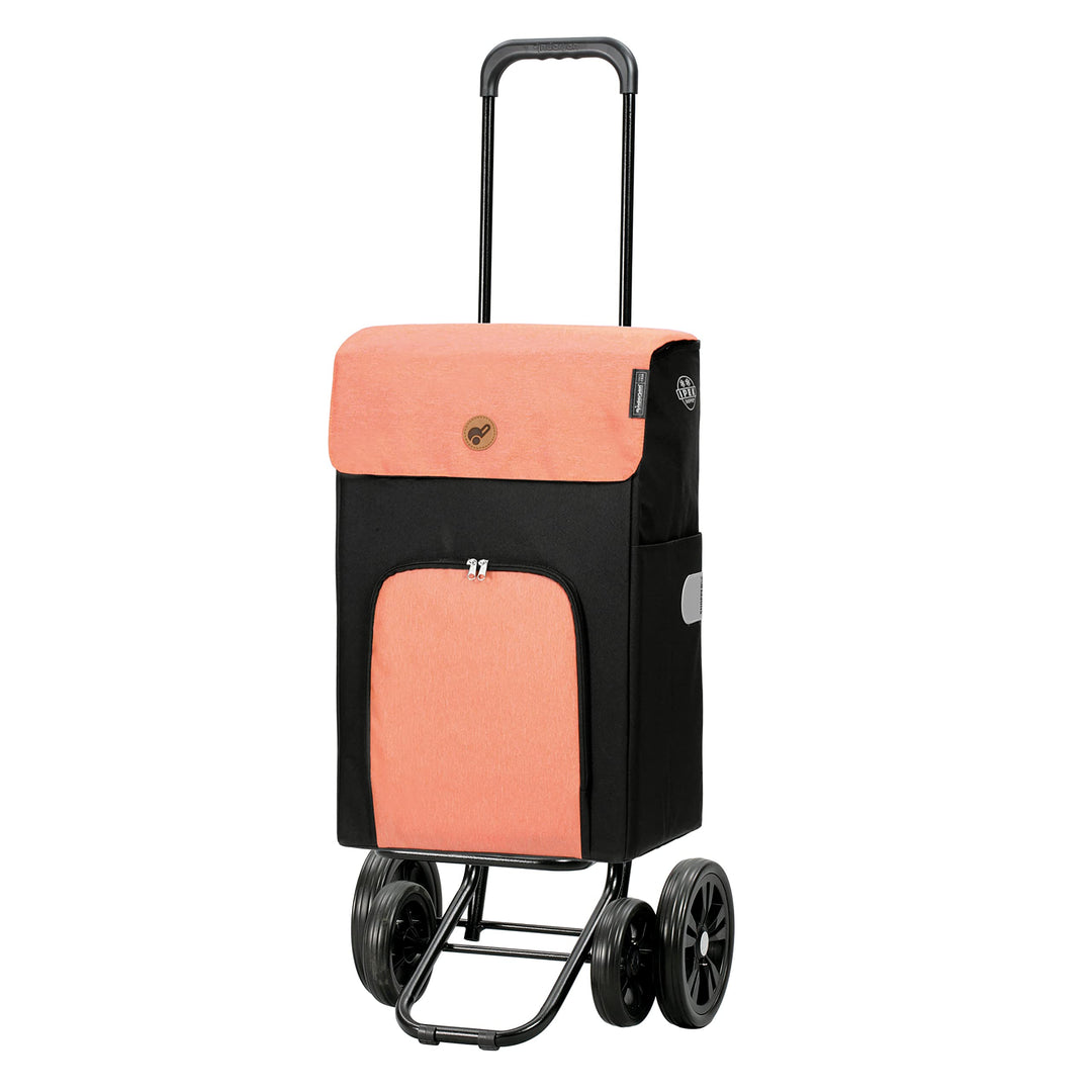 ANDERSEN Einkaufstrolley - Quattro Shopper Ipek Ib apricot 49 L Einkaufswagen,isoliert,Kühltasche, h
