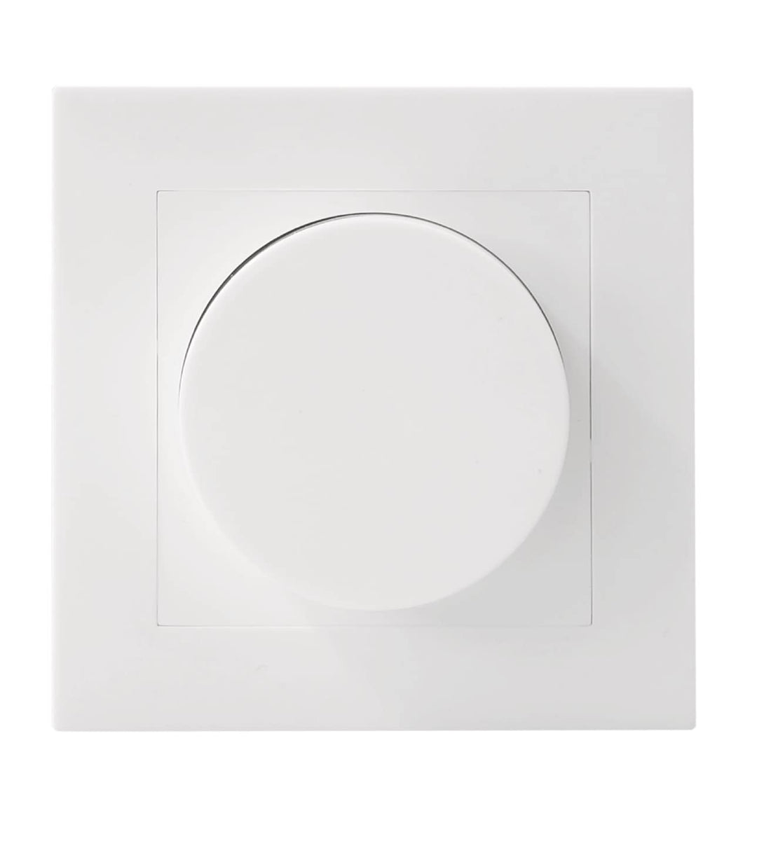 Lucide RECESSED WALL DIMMER NL - Dimmer - 300 Watt 230V - Weiss