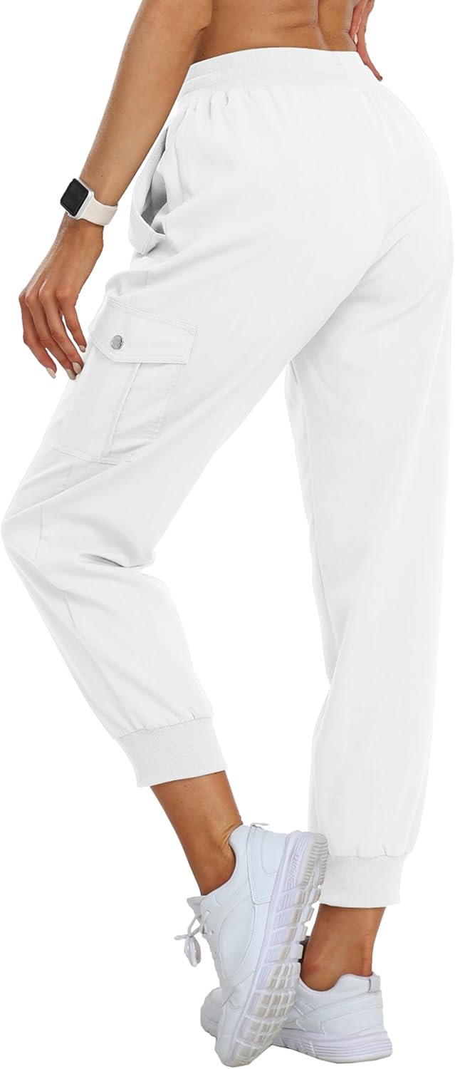 JINSHI Hosen Damen Cargohose Wanderhose Leichte Jogginghose Freizeithose Funktionshose Outdoorhose m