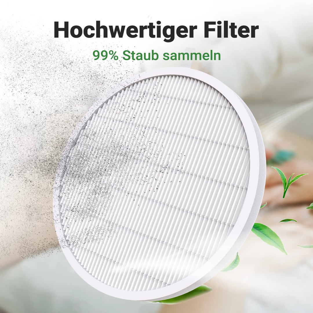 MelodySusie DR-3011/DR-3011A Nagelstaubabsauger Filter, 2 Stück Wiederverwendbar Ersatzfilter Nur fü