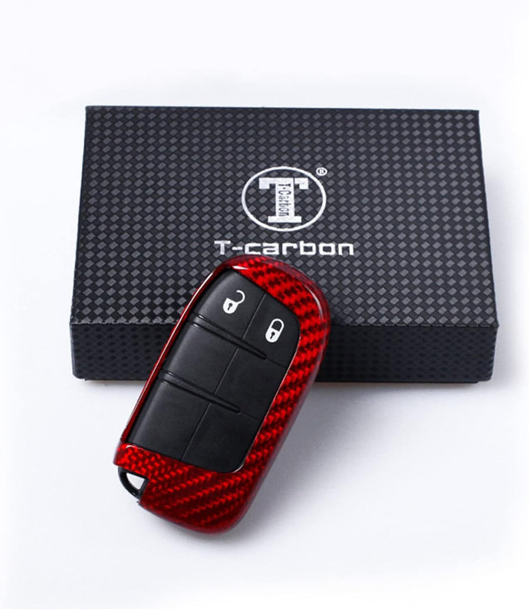 M.JVisun Echte Kohlefaser Abdeckung Fall Für Jeep Grand Cherokee SRT Cherokee Renegade Compass Auto