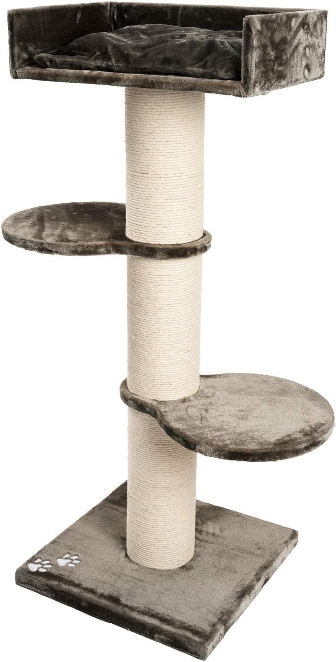 JAMAXX Premium 155cm XXL Kratzbaum für grosse schwere Katzen 20cm extra-starker Stamm, 4cm Starke Bo