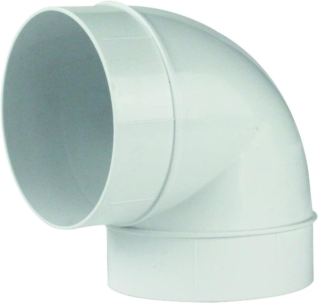 Verbindungsstück Bogen 90º Vents PVC Lüftungsrohr/Flexrohr (150mm)