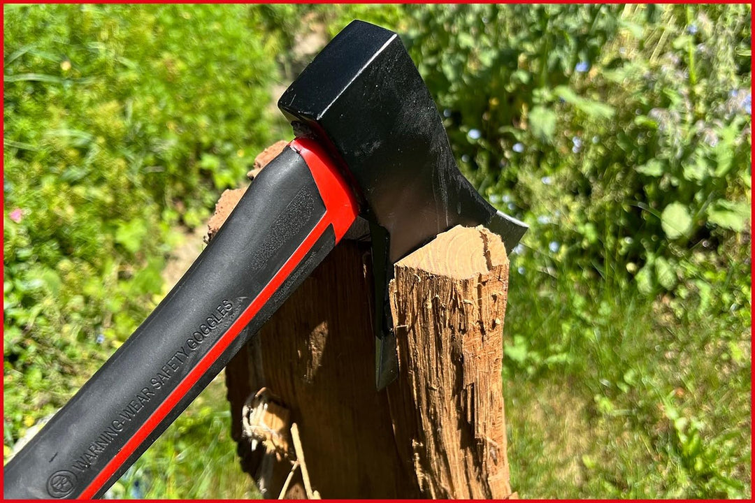 KS Tools 140.1239 Handbeil mit Fiberglasstiel, 800g