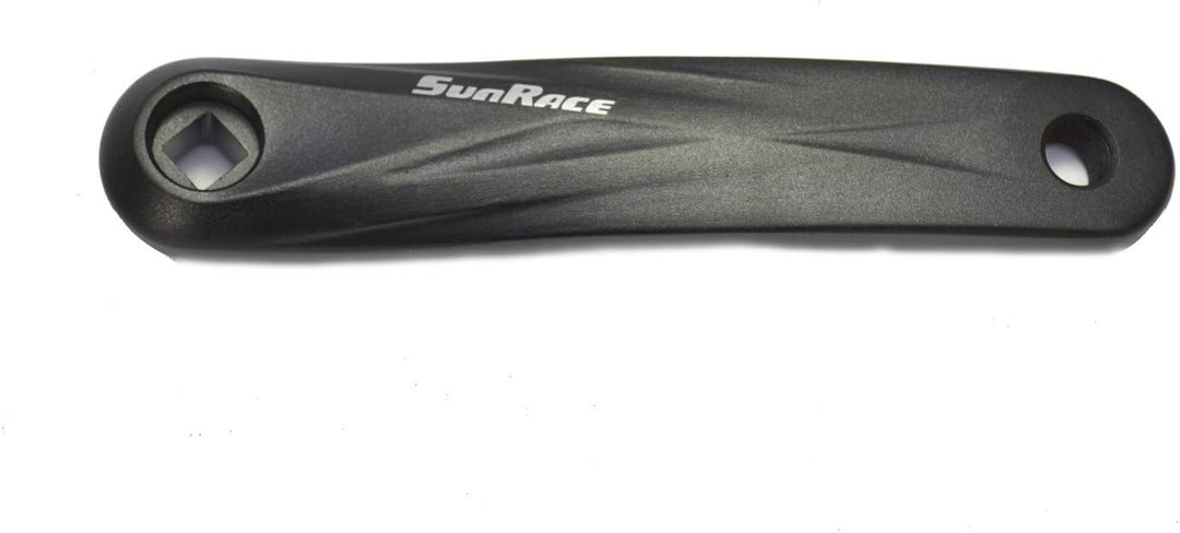 SUNRACE Unisex-Adult Nero + Guarnitura City 3x7/8V 28/38/48 Denti x 170mm, Unica
