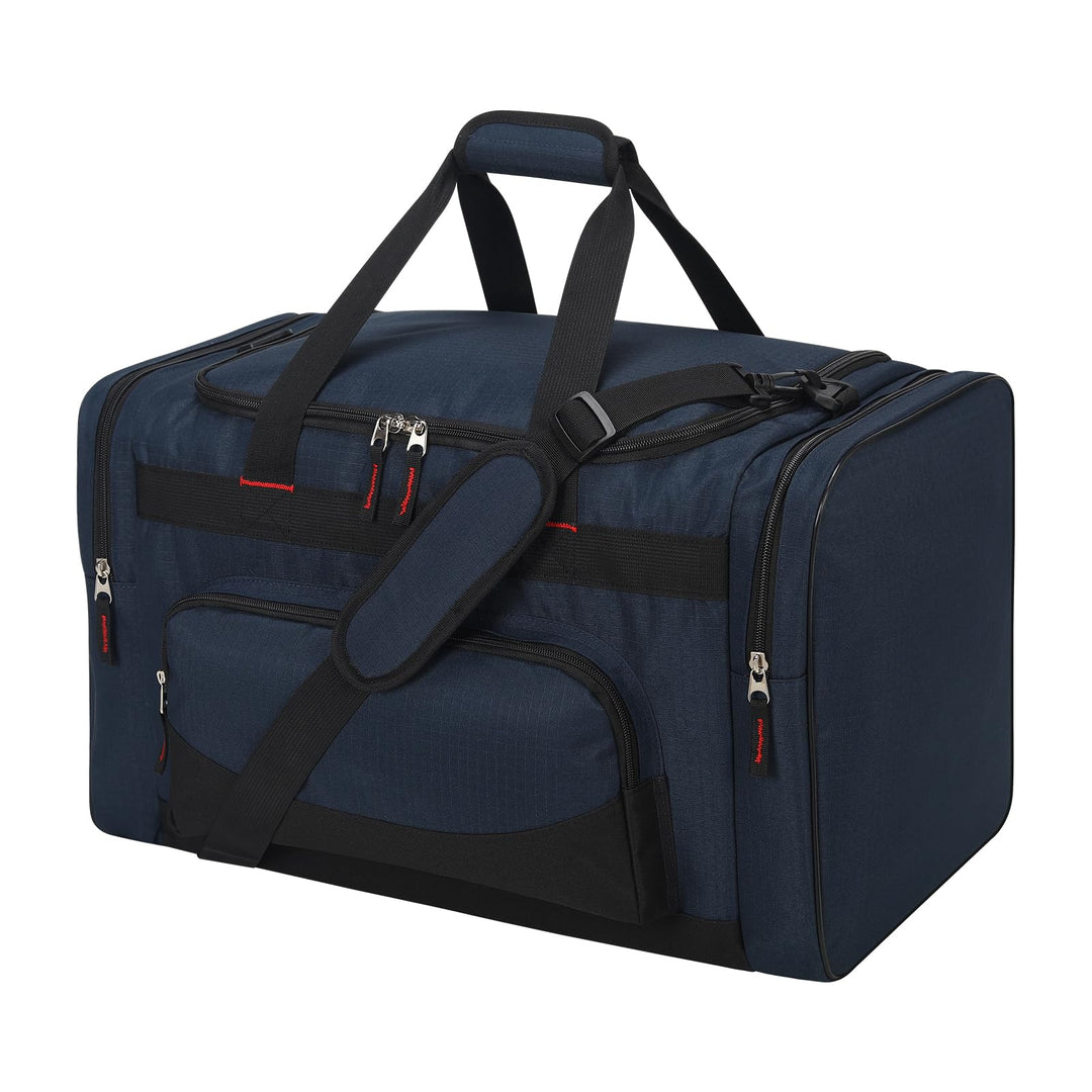 ZZY 55L Sporttasche Herren mit 2 Seitentaschen grosse Reisetasche für Fitness, Training und Reisen 5