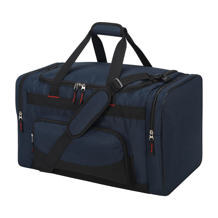 ZZY 55L Sporttasche Herren mit 2 Seitentaschen grosse Reisetasche für Fitness, Training und Reisen 5
