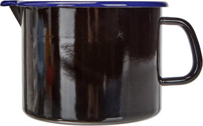 Riess, 0054-025, Schnabeltopf schwarz-blau 16, CLASSIC - HOTEL PROFI SCHWARZ/BLAU, Durchmesser 16 cm