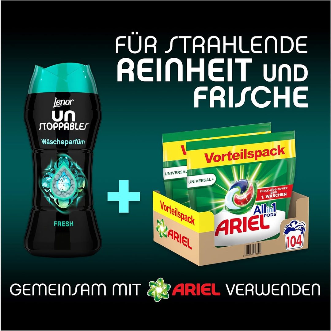 Lenor Unstoppables Fresh Wäscheparfüm 510g, Frische Für Alle Textilien, 510g